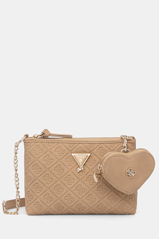 Guess torebka crossbody beżowy J6GZ36.WR200.PPY2.M
