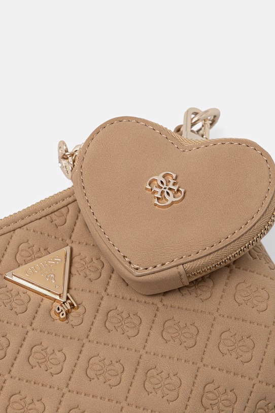 Guess torebka crossbody beżowy J6GZ36.WR200.PPY2.M