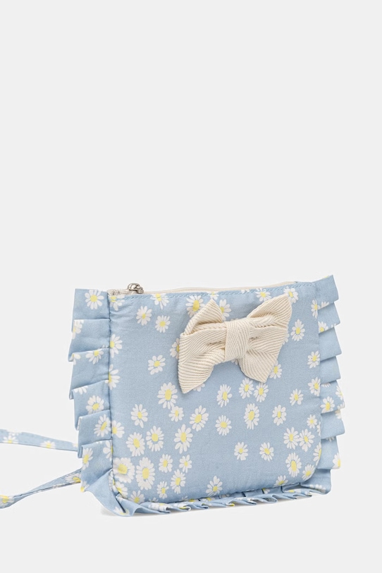 United Colors of Benetton torebka crossbody dziecięca bawełniana 6W20RY003.P.Stagionale niebieski SS26