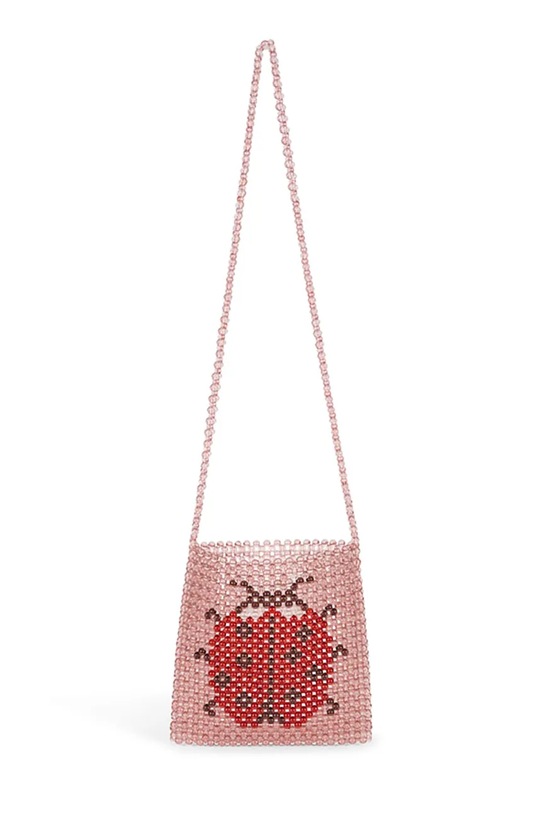 Konges Sløjd μικρή τσάντα Παιδική LADYBUG PERLA SHOULDER BAG ροζ KS105445.PPY2