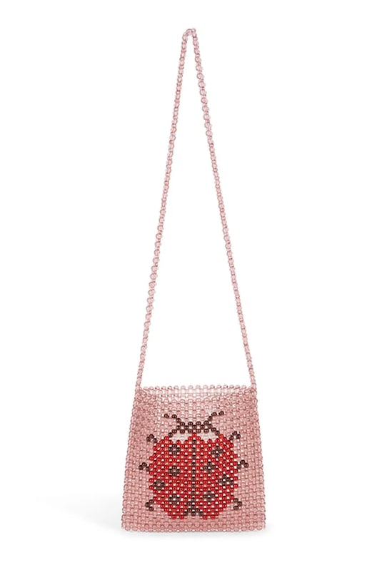 Konges Sløjd μικρή τσάντα Παιδική LADYBUG PERLA SHOULDER BAG ροζ KS105445.PPY2