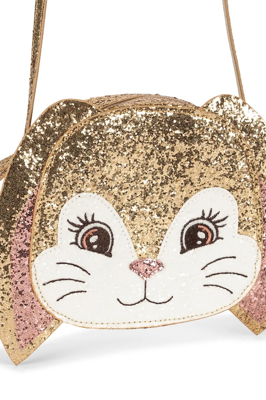 Konges Sløjd geantă crossbody pentru copii TUT BUNNY SHOULDER BAG KS105562.PPY2 aur