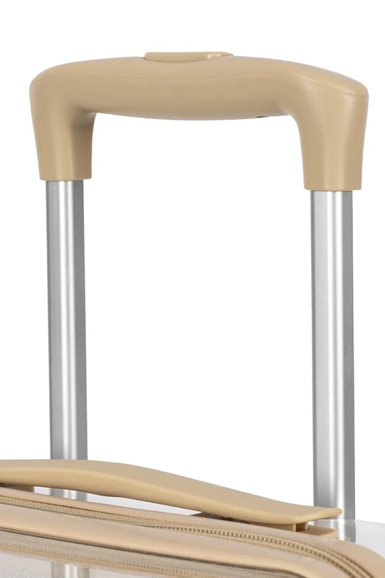 Konges Sløjd βαλίτσα TRANSPARENT TRAVEL SUITCASE KS105556.PPY2 λευκό