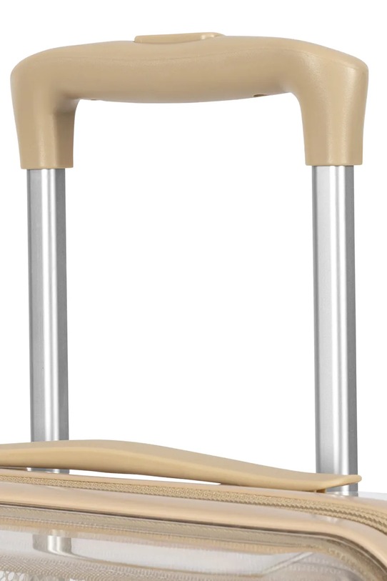 Konges Sløjd βαλίτσα TRANSPARENT TRAVEL SUITCASE KS105556.PPY2 λευκό