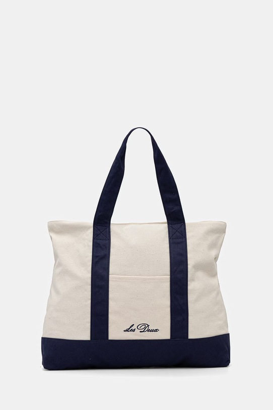 Les Deux torba męska bawełniana Timon beżowy 1001395