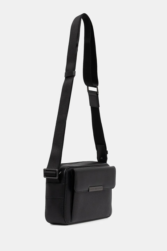 Tommy Hilfiger saszetka skórzana AM0AM14017 czarny SS26