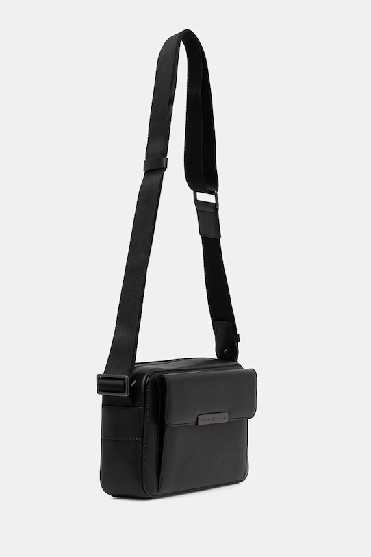Tommy Hilfiger saszetka skórzana AM0AM14017 czarny SS26