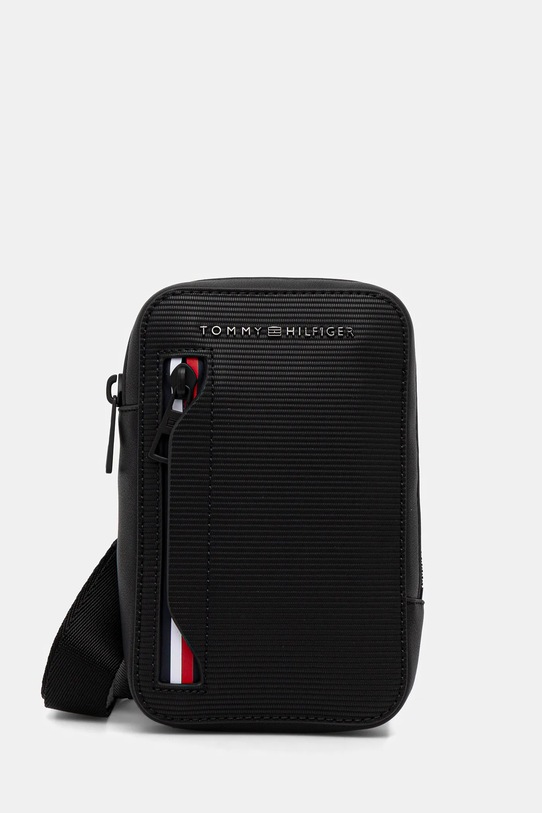 Tommy Hilfiger saszetka nie mieści A4 czarny AM0AM14021