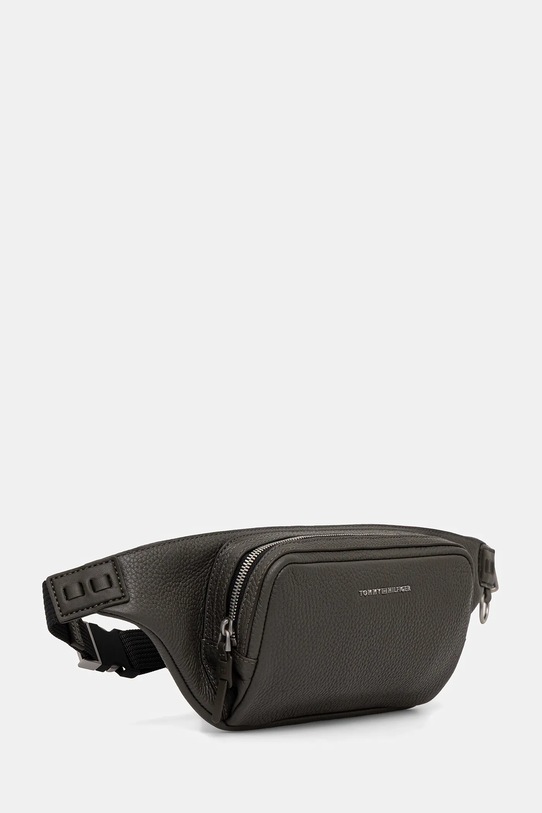 Tommy Hilfiger nerka skórzana AM0AM14023 zielony SS26