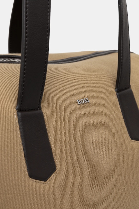 Τσάντα BOSS Dakkar_Holdall μπεζ 50558392