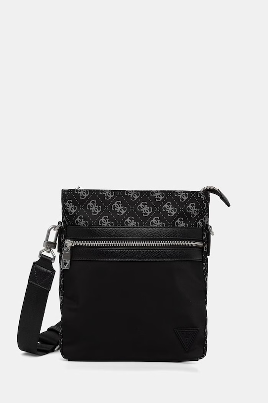 Guess borsetă de bărbați BERLIN negru HMBENP.P6123