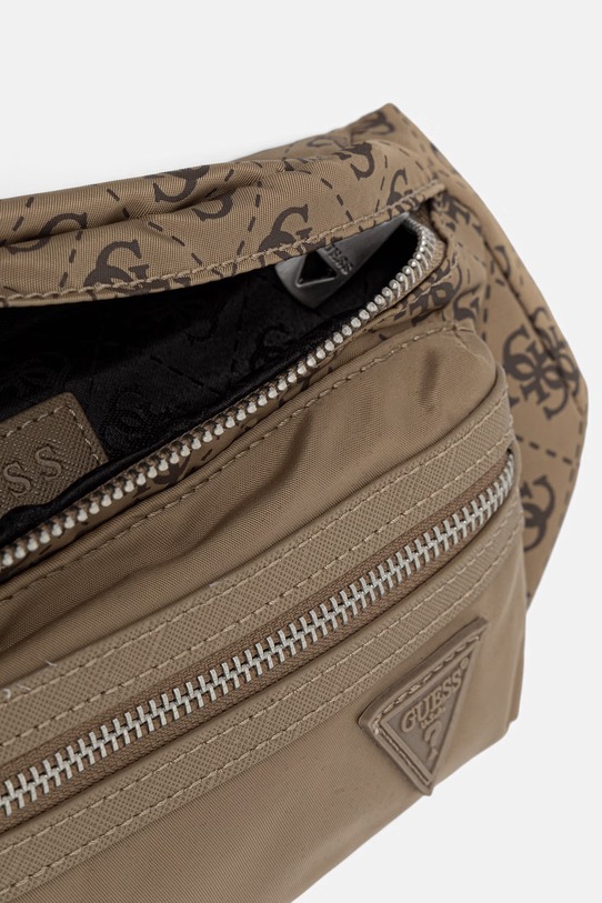 Τσάντα φάκελος Guess BERLIN HMBENP.P6156 καφέ