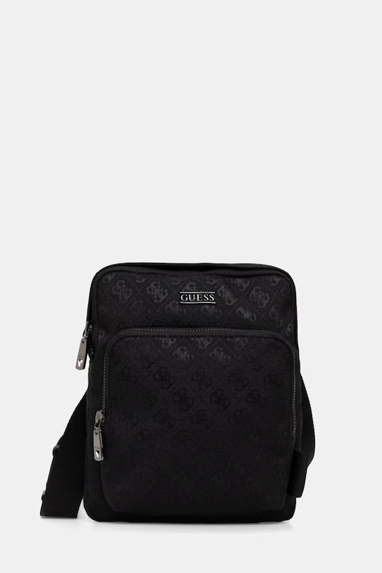 Guess gentuță de bărbați BOSTON negru HMBOST.P6123