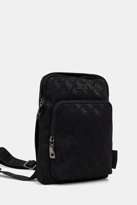 Guess gentuță de bărbați BOSTON HMBOST.P6123 negru SS26
