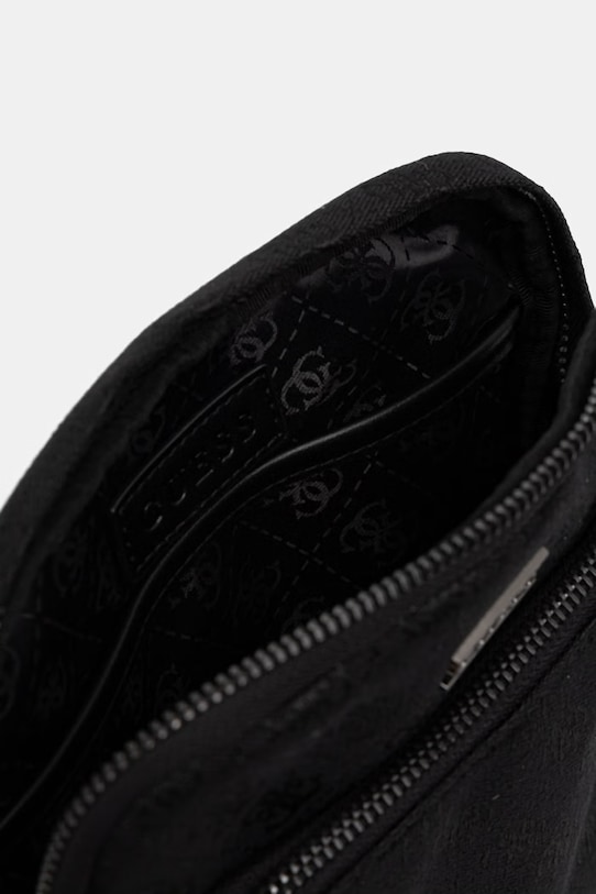 Guess gentuță de bărbați BOSTON negru HMBOST.P6123