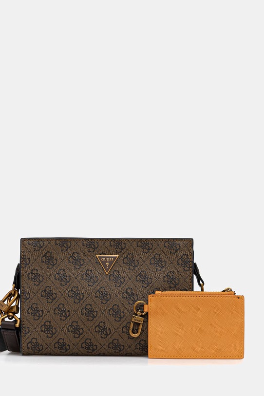 Σακίδιο Guess MILANO συνθετικό καφέ HMMILO.P6157