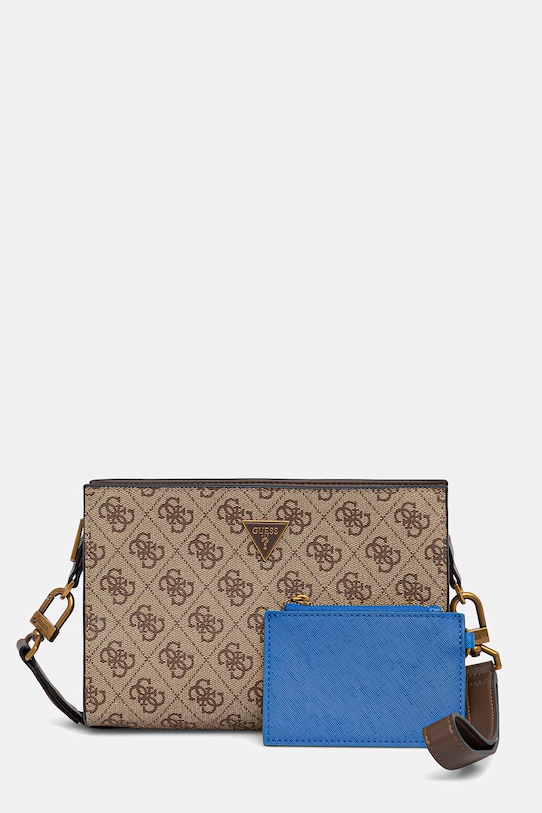 Σακίδιο Guess MILANO συνθετικό καφέ HMMILO.P6157