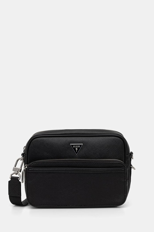 Guess saszetka MILANO nie mieści A4 czarny HMMISA.P5422