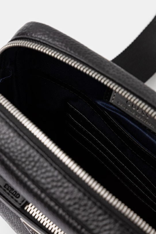 Guess saszetka skórzana MONACO HMMOGR.P6159 czarny