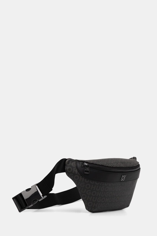 HUGO borsetă pentru bărbați Quantic_M_Bumbag 50558372 negru SS26