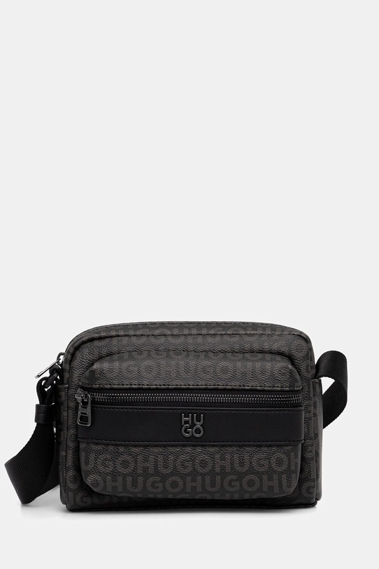 HUGO saszetka Quantic_M_EW imitacja skóry licowej czarny 50558381
