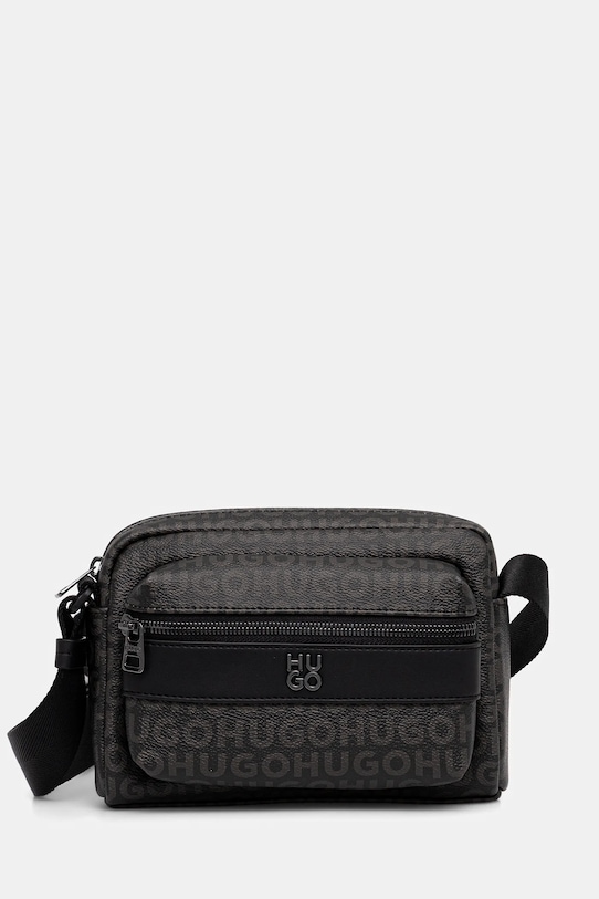 HUGO saszetka Quantic_M_EW imitacja skóry licowej czarny 50558381