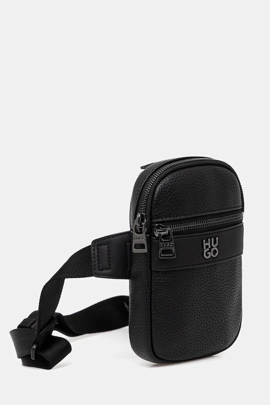 Malá taška HUGO Quantic_Mini Xbody 50558410 čierna SS26