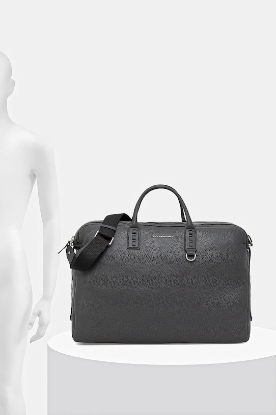 Tommy Hilfiger torba skórzana AM0AM14035