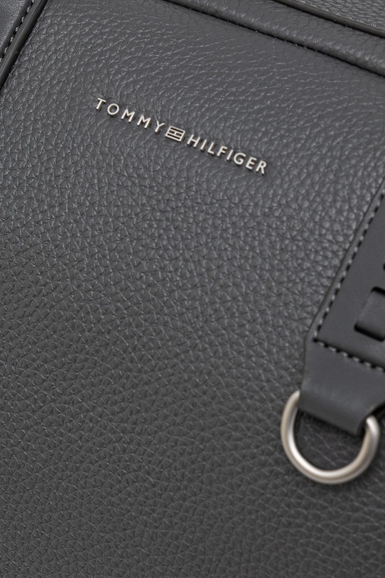 Tommy Hilfiger torba skórzana szary AM0AM14035