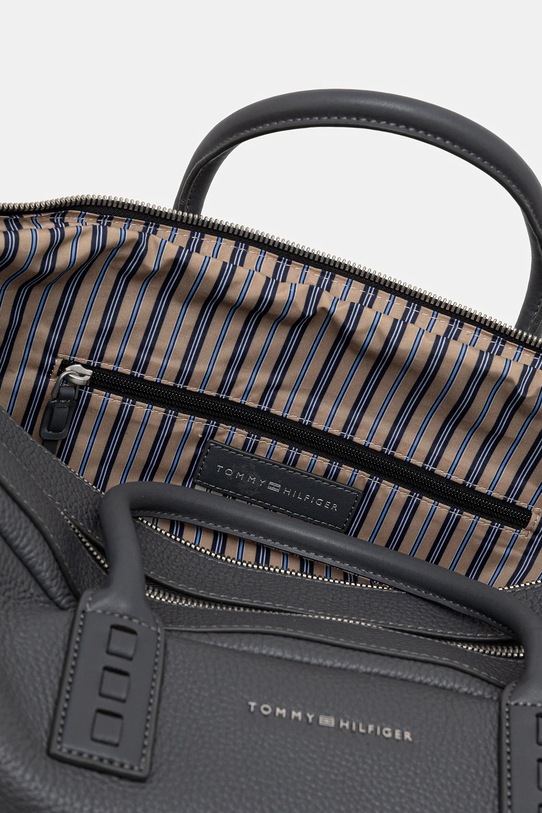 Tommy Hilfiger torba skórzana AM0AM14035 szary