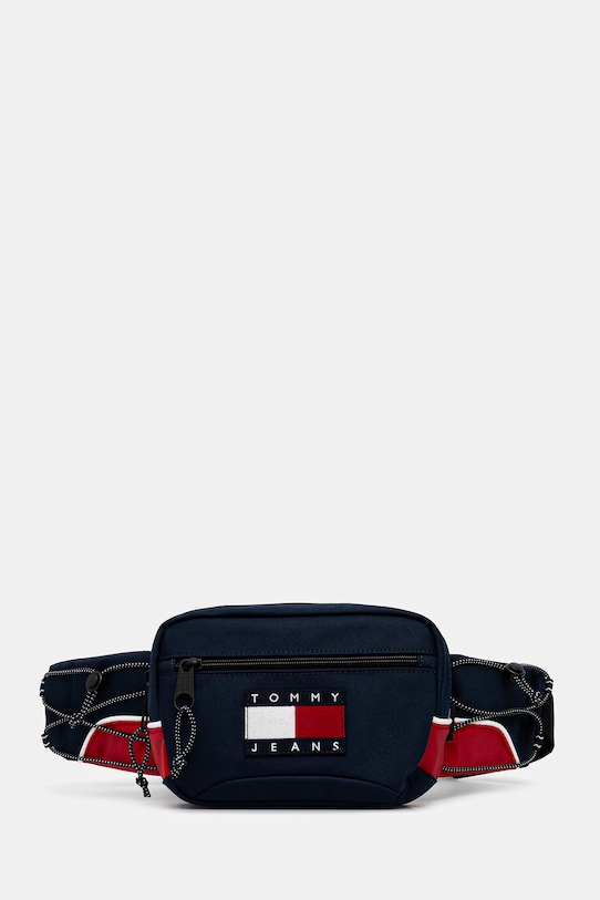 Σακίδιο Tommy Jeans απλικέ σκούρο μπλε AM0AM13872