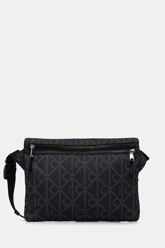 Calvin Klein saszetka nie mieści A4 czarny LV04D3138G