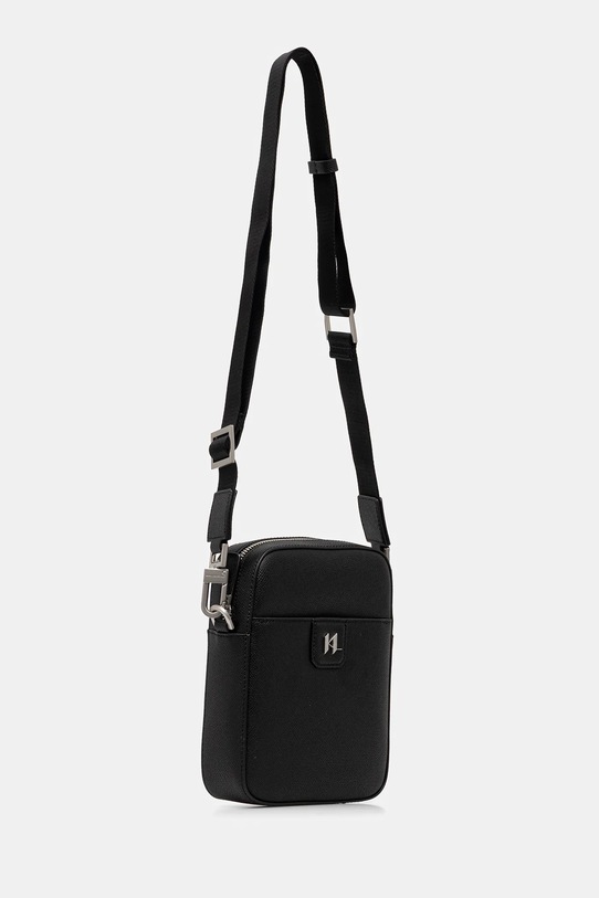 Кожена чанта през рамо Karl Lagerfeld K/MONOGRAM B1M30209 черен AA00