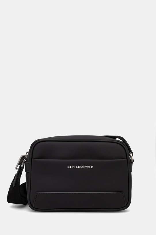 Karl Lagerfeld saszetka KL ESSENTIAL nie mieści A4 czarny B1M30272