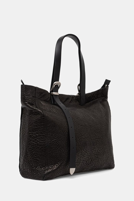 AllSaints torba skórzana M091XD czarny SS26