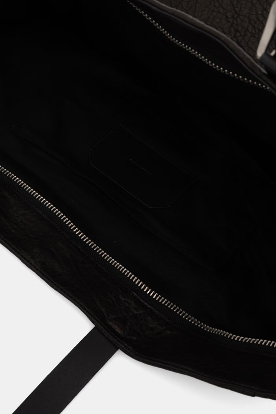 AllSaints torba skórzana M091XD czarny