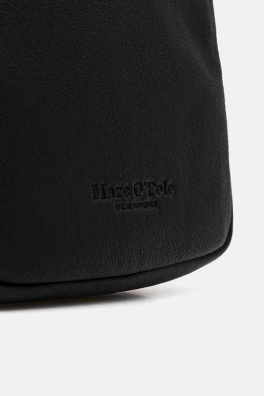 Kožená taška Marc O'Polo čierna 5000009081