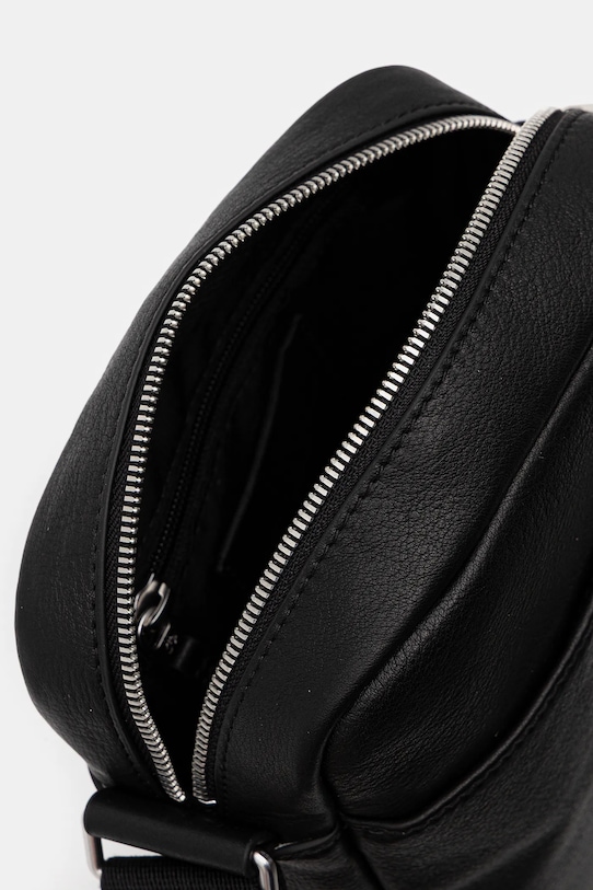 Kožená taška Marc O'Polo 5000009081 čierna