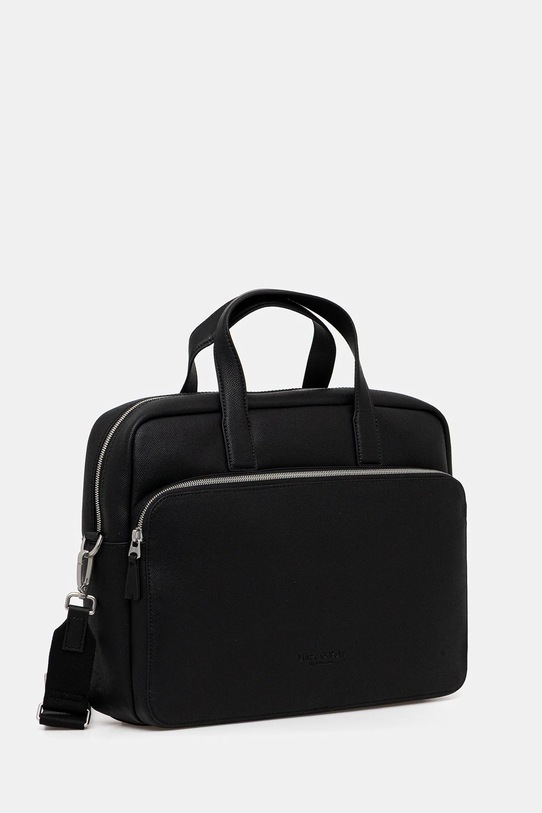 Marc O'Polo torba na laptopa skórzana 5000009083 czarny SS26