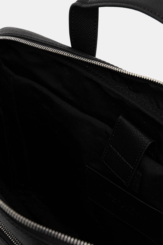 Marc O'Polo torba na laptopa skórzana 5000009083 czarny