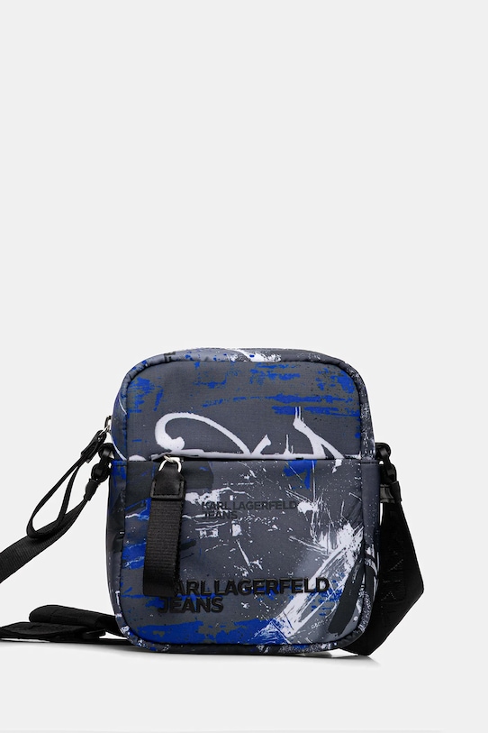 Σακίδιο Karl Lagerfeld Jeans υφασμάτινο γκρί B1M30130