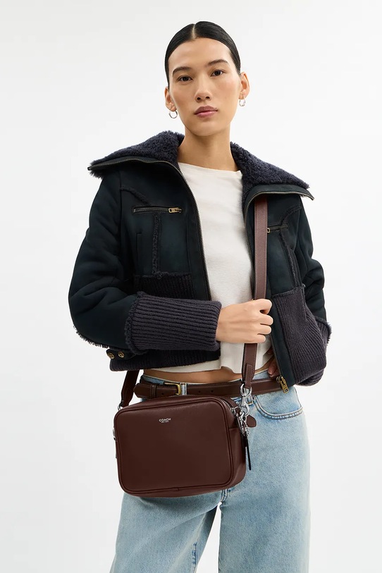 Coach saszetka skórzana Radio Camera Bag CCB51