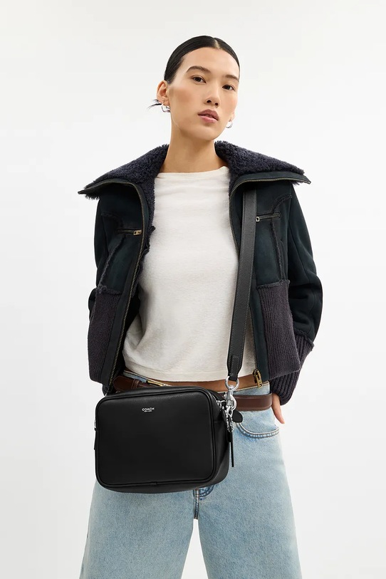 Coach saszetka skórzana Radio Camera Bag CCB51