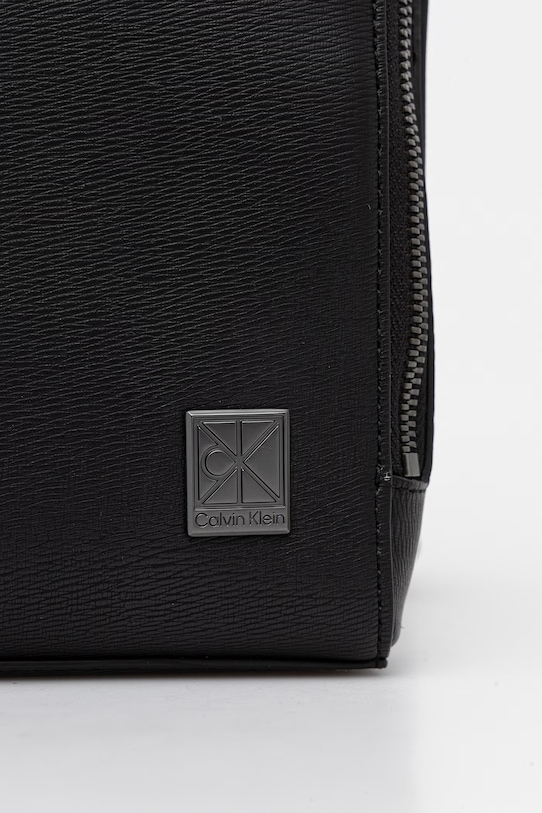 Calvin Klein mala muška torba preko ramena od imitacije kože crna LV04D3293G