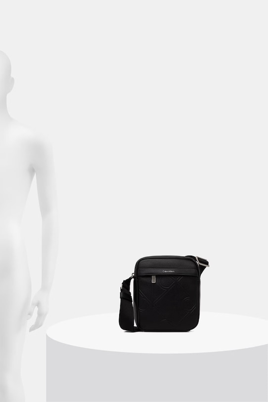 Calvin Klein φάκελος που φοριέται στον ώμο ανδρικός από απομίμηση δέρματος LV04D3331G