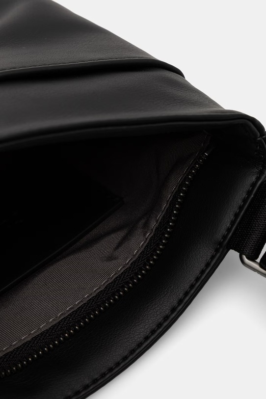 Calvin Klein Φάκελος που φοριέται στον ώμο ανδρικός από απομίμηση δέρματος LV04D3344G μαύρο