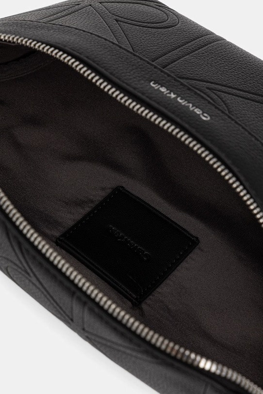 Calvin Klein torba oko struka za muškarce od imitacije kože crna LV04D3332G