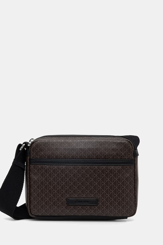 Calvin Klein Φάκελος ανδρικός καφέ LV04D3314G