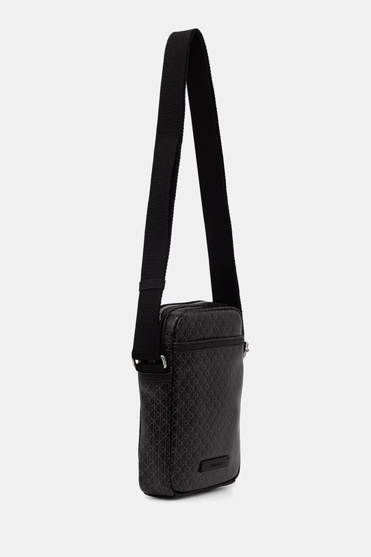 Calvin Klein mala torba za muškarce od imitacije kože LV04D3334G crna SS26