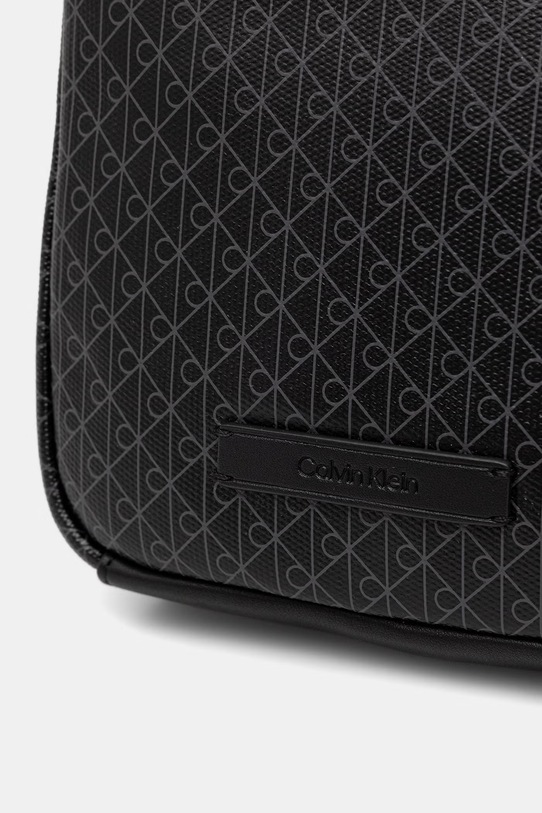Calvin Klein mala torba za muškarce od imitacije kože crna LV04D3334G